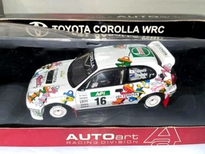 NEW AutoArt TOYOTA CORROLA WRC Australia 1998 #16 Fujimoto 1/18 Diecast Car - Picture 1 of 4