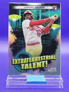 Jordan Walker 2023 Topps Chrome Cosmic Extraterrestrial Talent RC SP 🔥Cardinals - Picture 1 of 2