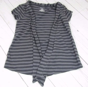 "Old Navy" Girls Gray Striped Cover Up Size M (8) - A916 - Picture 1 of 2
