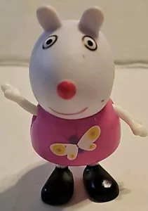 Peppa Pig FRIEND SUZY SHEEP with Pink Butterfly Dress Action Figure - Picture 1 of 5
