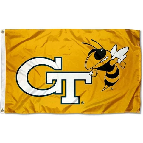 Georgia Tech Yellow Jackets 3' x 5' Flag Cover
