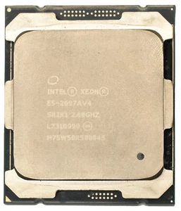 Intel Xeon  E5-2697A V4 CPU Prozessor 2,60 GHz 16-Core 40MB Cache 9,6GT/s - Afbeelding 1 van 3