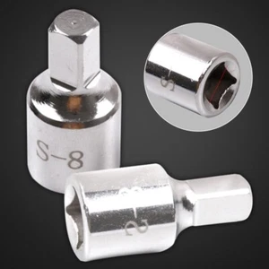 Comoda chiave per scarico olio argento 8 mm strumento rimozione per Renault Cart - Picture 1 of 7