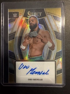 2024 WWE Select Silver Prizm Auto Oro Mensah - Picture 1 of 2