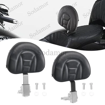 Respaldo de conductor enchufable ajustable para motocicleta Victory Cross Roads 2010-2014 Foto 1 de 4