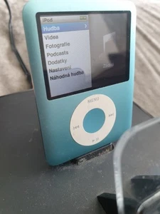 Apple iPod Nano 3rd Gen  8gb blue A1236  faulty battery switches off - Picture 1 of 4