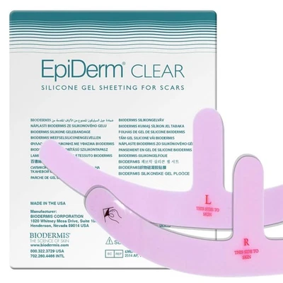 Epi-Derm Mastopexy Anchor Shape Clear Silicone Tape – Tailored for Breast Red... - Image 1 of 4