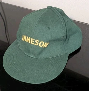 Jameson Whiskey Hat Cap Mens Green Strapback Casual Embroidered Logo - Picture 1 of 5