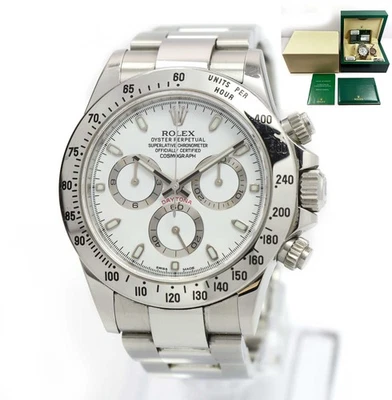 2015 Rolex Daytona 116520 40MM White Dial Stainless Steel Box Papers - Image 1 of 4