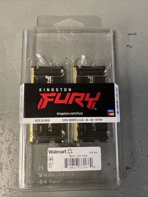 Kingston Fury Impact 32GB (2 x 16GB) KF556S40IBK2-32 DDR5 - Image 1 of 4