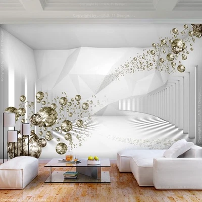 Tunnel Diamant Architektur VLIES FOTOTAPETE 3D WOHNZIMMER TAPETE WANDBILD XXL - Bild 1 von 2