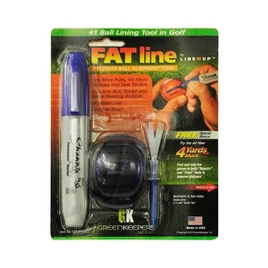 Line-M-Up - Fat Line Golf Ball Marking Aid - Picture 1 of 1