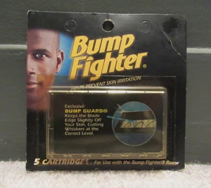 NEW Bump Fighter Refill Cartridge Razor Blades - 5 Cartridges Each (1 Pack) NOS - Picture 1 of 2