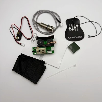 Under Saddle Preamp Pickup 4-Band EQ Tuner Preamp for Fishman Acoustic Guitar YE - Image 1 of 4