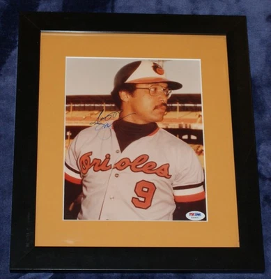 Reggie Jackson PSA DNA Framed Signed  8x10 Photo Autographed Baltimore Orioles - Image 1 of 4