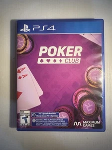 Poker Club - Sony PlayStation 4 Ps4 - Picture 1 of 7