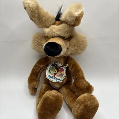 Vintage Wile E Coyote Plush 17" 1993 Warner Bros Looney Tunes - Image 1 of 4