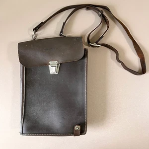Tablet Planchet Vintage 1973 Ejército Soviético Oficiales Militar Bolso de Cuero, Estuche para Mapa - Imagen 1 de 9