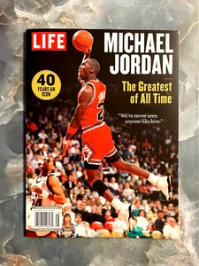 LIFE Magazine Michael Jordan Greatest Of All Time 2025 • 40 Years An Icon - Picture 1 of 1