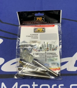 PB Pro Bolt Front Caliper Bolt Kit Titanium M10x(1.25mm)x60mm TIFBRADIALSC60 - Picture 1 of 3