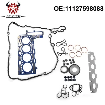 For BMW 125i 330i 430i Mini JCW B48 11128654272 Brand New Engine Gasket Seal Kit Foto 1 de 4