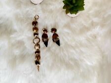 Trendy, versatile and vintage  beaded bracelet and earrings sets