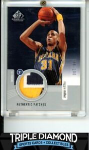 2004 Upper Deck SP Game Used Reggie Miller Patch #090/100 Pacers E355