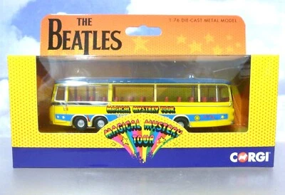 CORGI DIECAST 1/76 BEATLES MAGICAL MYSTERY TOUR BEDFORD VAL COACH/BUS CC42419 - Image 1 of 4