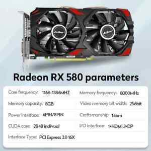 AMD Radeon RX 580 8GB Memory Computer Graphics Cards for sale | eBay