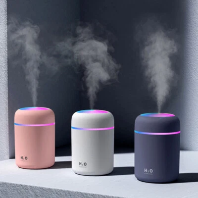 Humidificador de aire Aroma USB difusor de niebla de aceite esencial luces LED ENVÍO GRATUITO Foto 1 de 4