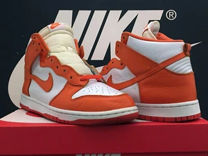 VTG 2016 NIKE DUNK RETRO QS UK10 EU45 SYRACUSE OG BTTYS HI JORDAN 1 SUPREME RARE - Picture 1 of 11