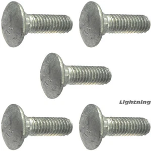3/8-16 x 1" Carriage Bolts and Nuts Hot Dipped Galvanized Quantity 250 - Picture 1 of 3