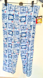 NWT The Simpsons Men's Christmas Pajama Pants LG 2006 100% Cotton Licensed Homer - Picture 1 of 6