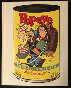 Popeye The Great Comic Book Tales by Bud Sagendorf First Edition Brand New - Picture 1 of 6