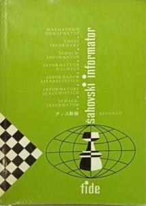 Matanovic,Aleksandar - Sahovski Informator. 33. II-V 1982. Chess Informant. Scha - Foto 1 di 1