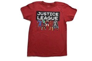 Justice League Youth Boys Superma, Batman, Green Lantern Red Shirt New XS, M, L - Picture 1 of 5