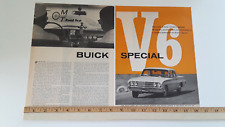1962 BUICK SPECIAL V-6 ENGINE ORIGINAL ARTICLE