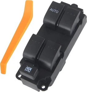 Interruptor de control de ventana eléctrica maestro delantero para Mazda 3 2004-2009 BN8F66350A - Imagen 1 de 4