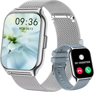 Smartwatch Mujer Hombre con Función Teléfono Reloj de Pulsera para iPhone Samsung Huawei - Imagen 1 de 7