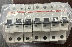Lotto di 7 ABB S201 C16 6k Interruttore magnetotermico 16A 6k unipolare - Imagen 1 de 3