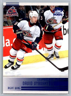 # 80 David Vyborny /250 Columbus Blue Jackets 2004-05 Pacific - Image 1 of 2