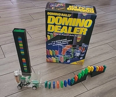 Domino Rally Domino Dealer By Pressman Complete - Image 1 of 4