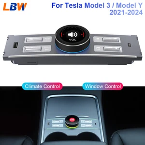 Car LCD Intelligent Expansion Dock For Tesla Model 3 Y 2021-2024 Ambient Light - Picture 1 of 12