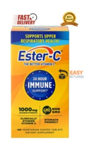 Ester-C Vitamin C 1000 mg Coated Tablets 120 Count - Picture 1 of 1