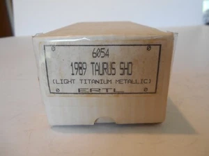 Vintage 1988 ERTL 1:25 Scale 1989 Taurus SHO Car, Light Titanium Metallic, #6054 - Picture 1 of 17