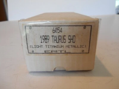 Vintage 1988 ERTL 1:25 Scale 1989 Taurus SHO Car, Light Titanium Metallic, #6054 - Image 1 of 4