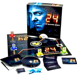 24 TV Series DVD Board Game Parker Brothers Jack Bauer Fans NEW in SEALED BOX - Picture 1 of 3