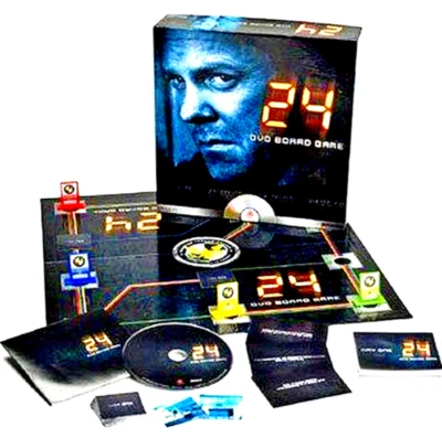 24 TV Series DVD Board Game Parker Brothers Jack Bauer Fans NEW in SEALED BOX - Image 1 of 3