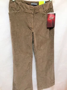 Union Square NYC 4/5 Pants Brown Pinwale Stretch Corduroy Preferred Fit New - Picture 1 of 4