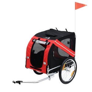 Dog Bike Trailer Bicycle Stable Secure Foldaway Spacious Quality Durable Travel